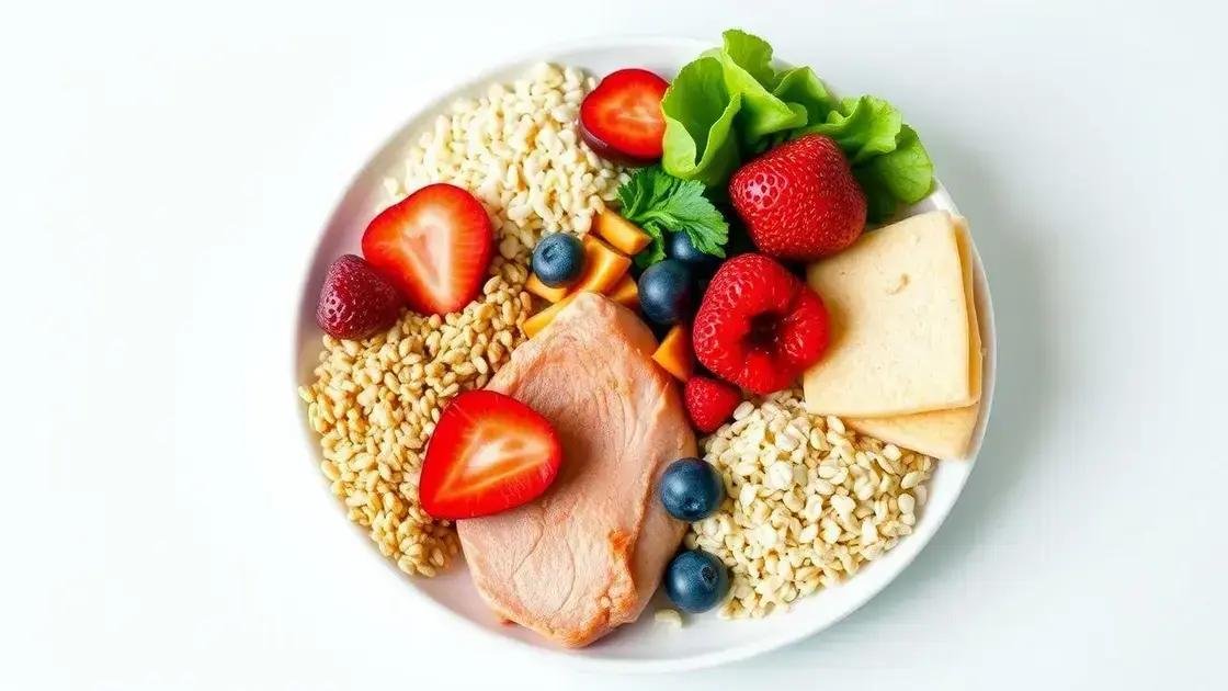 Principais benefícios de uma dieta equilibrada