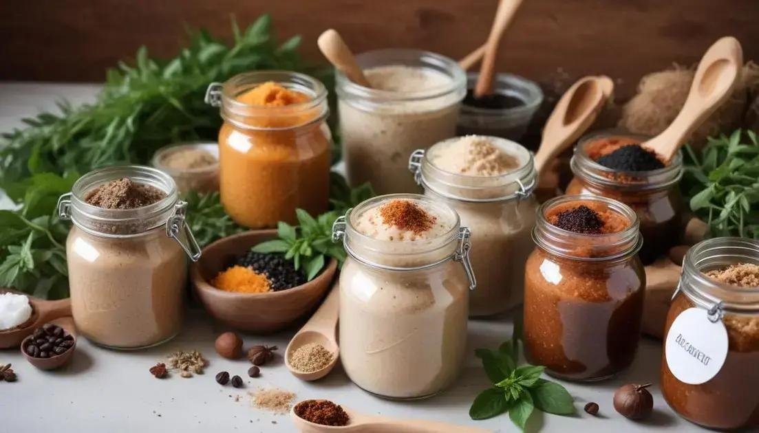 Receitas simples de esfoliantes caseiros