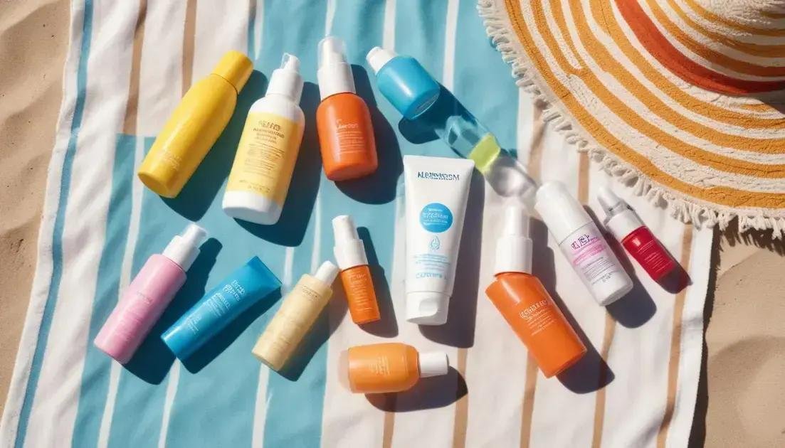 Os melhores produtos para a pele no calor