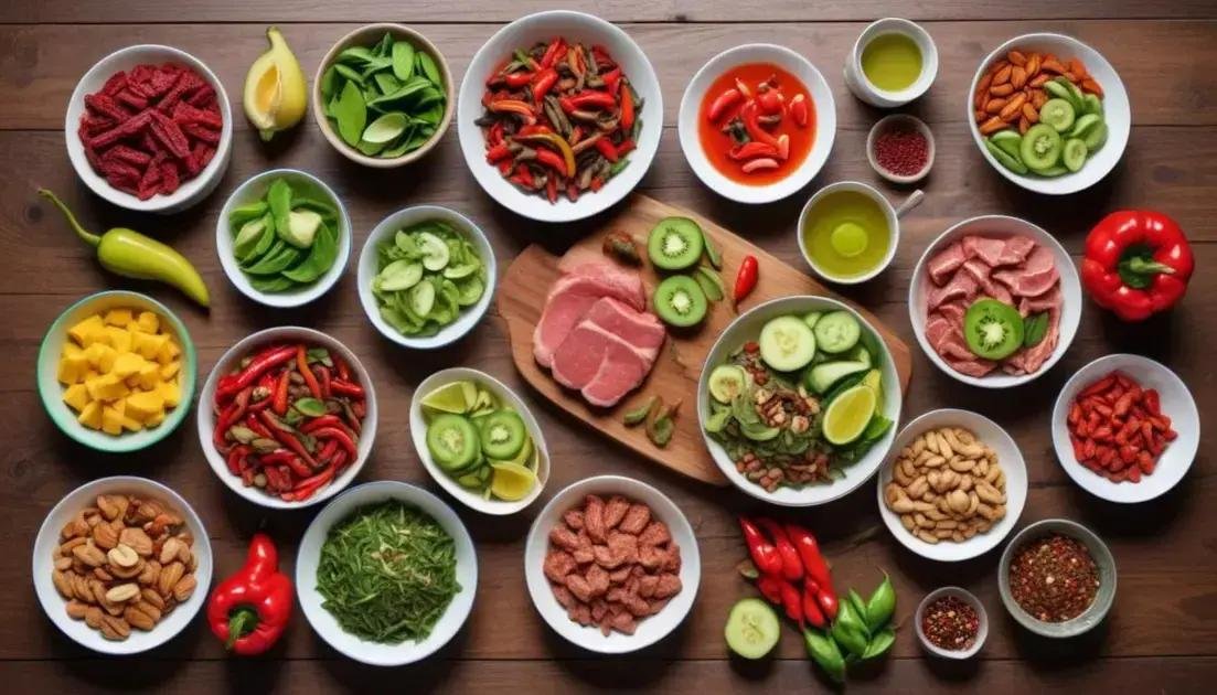 Alimentos que ajudam a acelerar o metabolismo Alimentos que ajudam a acelerar o metabolismo