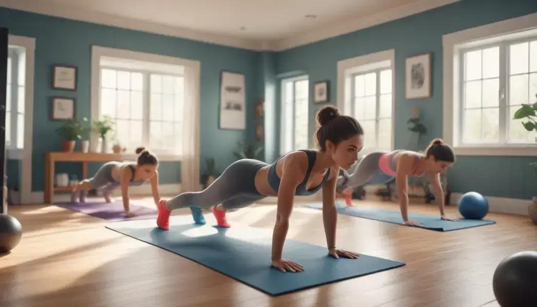 Exercícios eficientes que você pode fazer em casa Exercícios eficientes que você pode fazer em casa