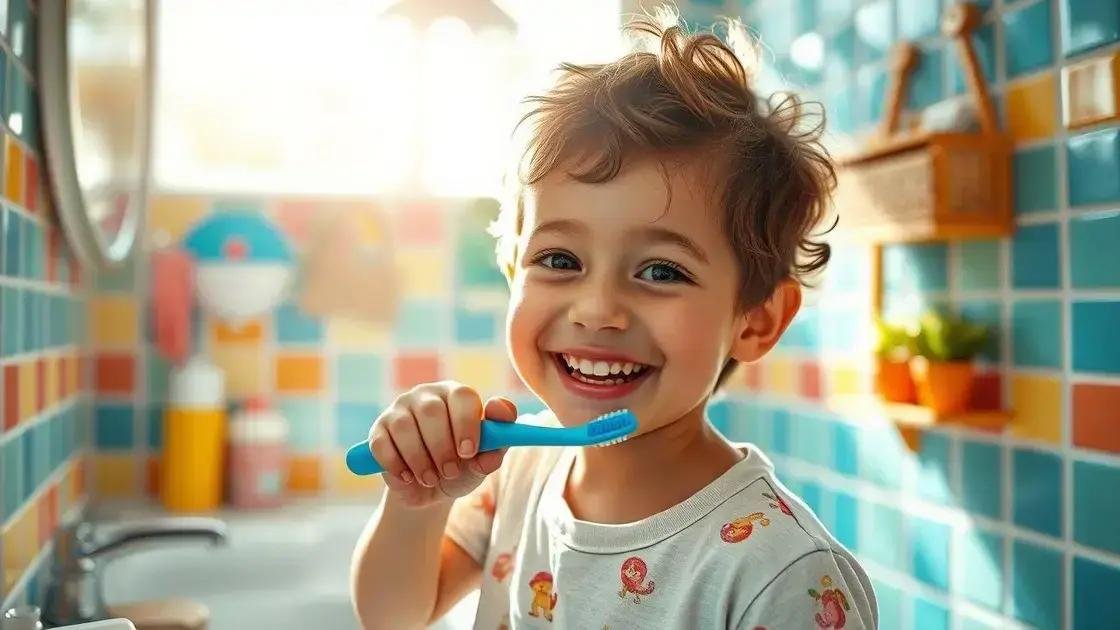 Como cuidar da saúde bucal de crianças e garantir sorrisos saudáveis