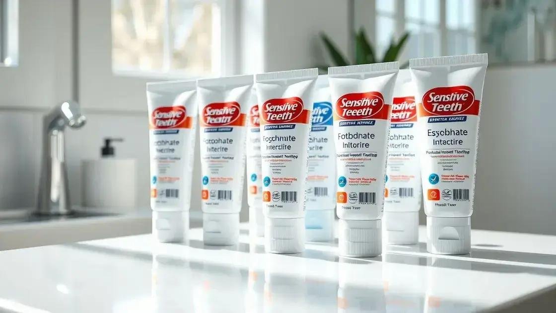 Principais ingredientes nas fórmulas para dentes sensíveis Principais ingredientes nas fórmulas para dentes sensíveis