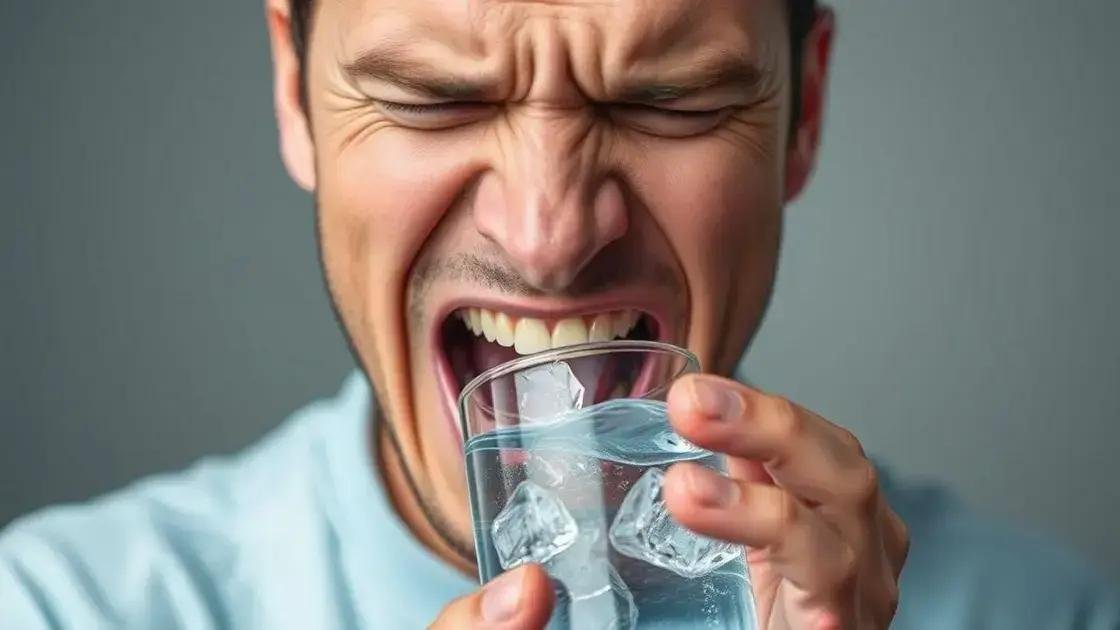 Sinais e sintomas de dentes sensíveis Sinais e sintomas de dentes sensíveis