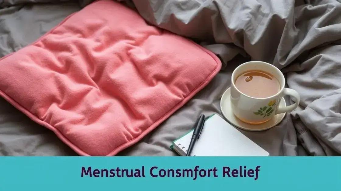 Como lidar com desconfortos menstruais