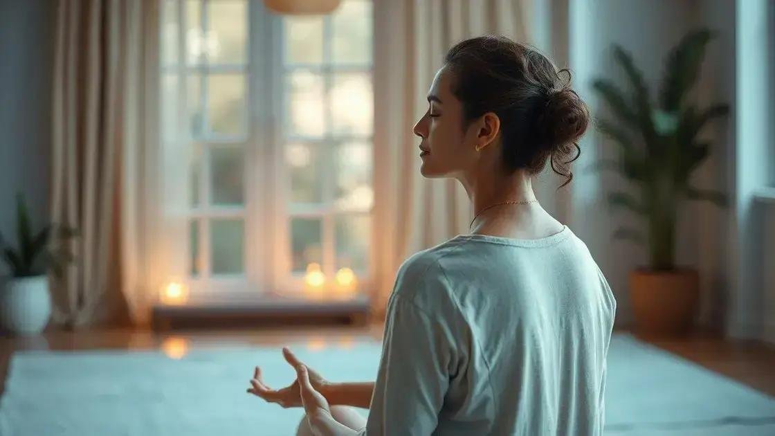 Como a meditação impacta a saúde mental