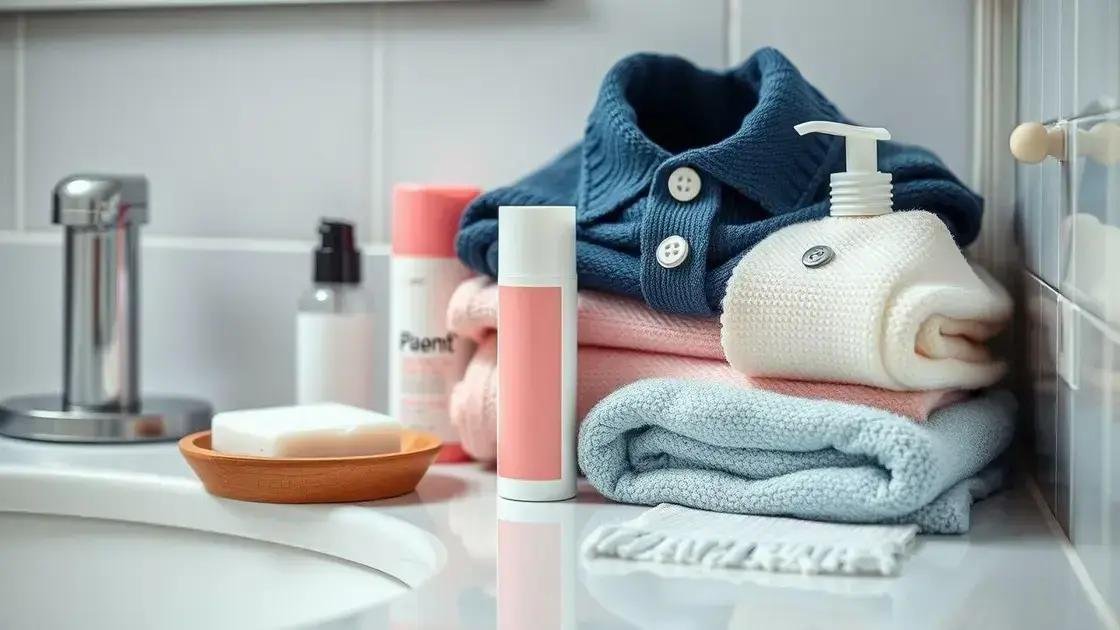 Cuidados pessoais e higiene para evitar odores