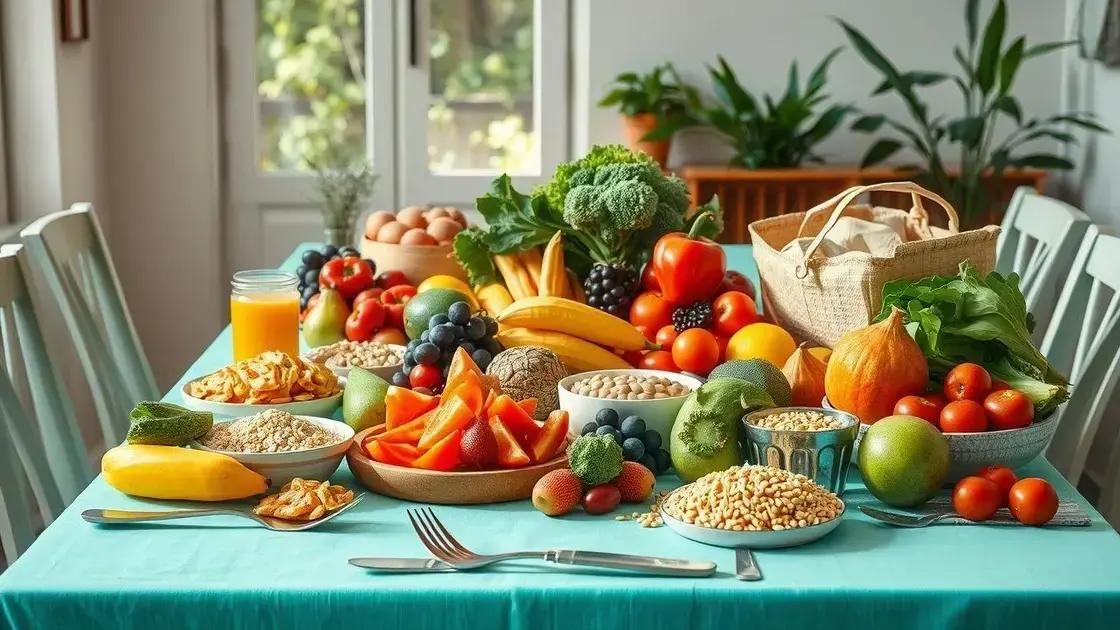 Benefícios de uma alimentação saudável