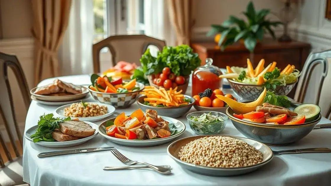 Dicas práticas para equilibrar suas refeições