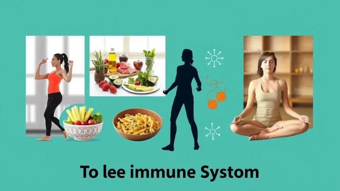 Estilo de vida e seu impacto no sistema imunológico Estilo de vida e seu impacto no sistema imunológico