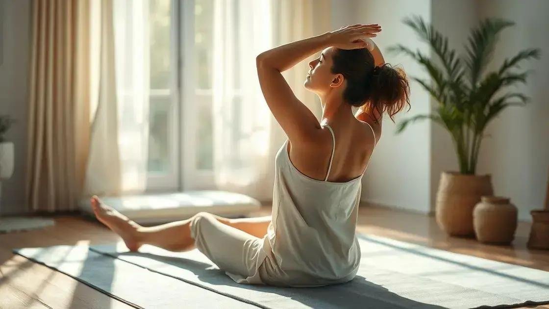 Técnicas de relaxamento e alongamento