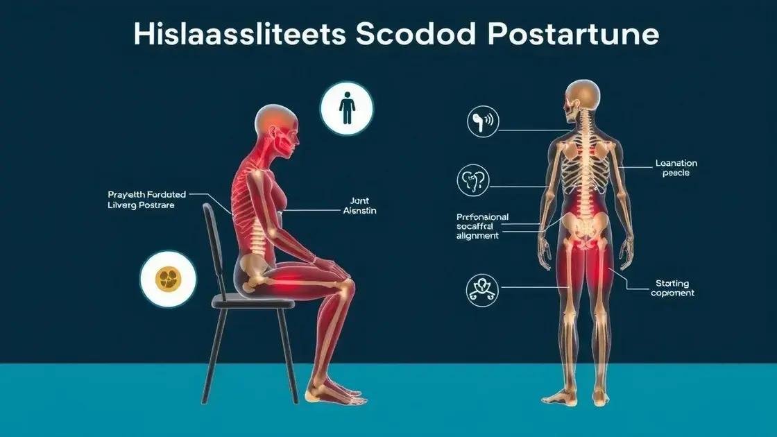 Os benefícios de uma boa postura para a saúde