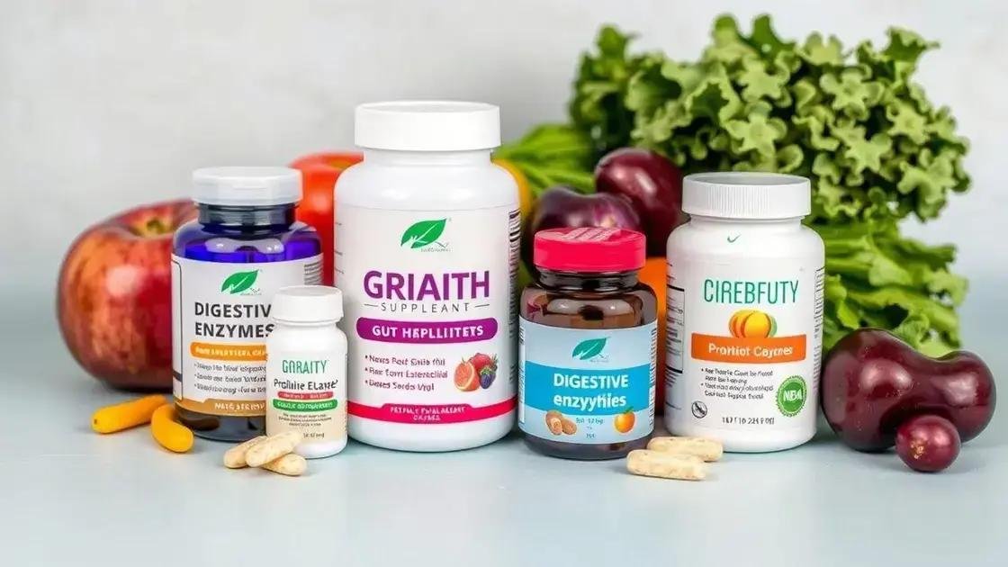 Benefícios dos suplementos para o intestino