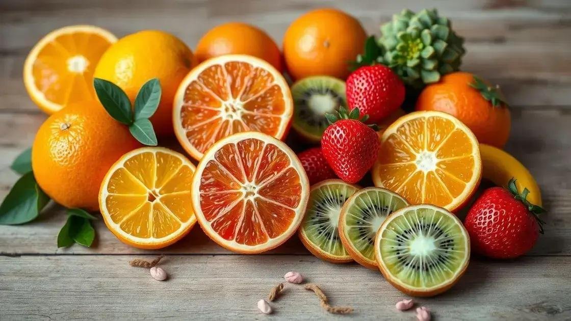 Benefícios da vitamina C para o sistema imunológico: como ela fortalece sua saúde