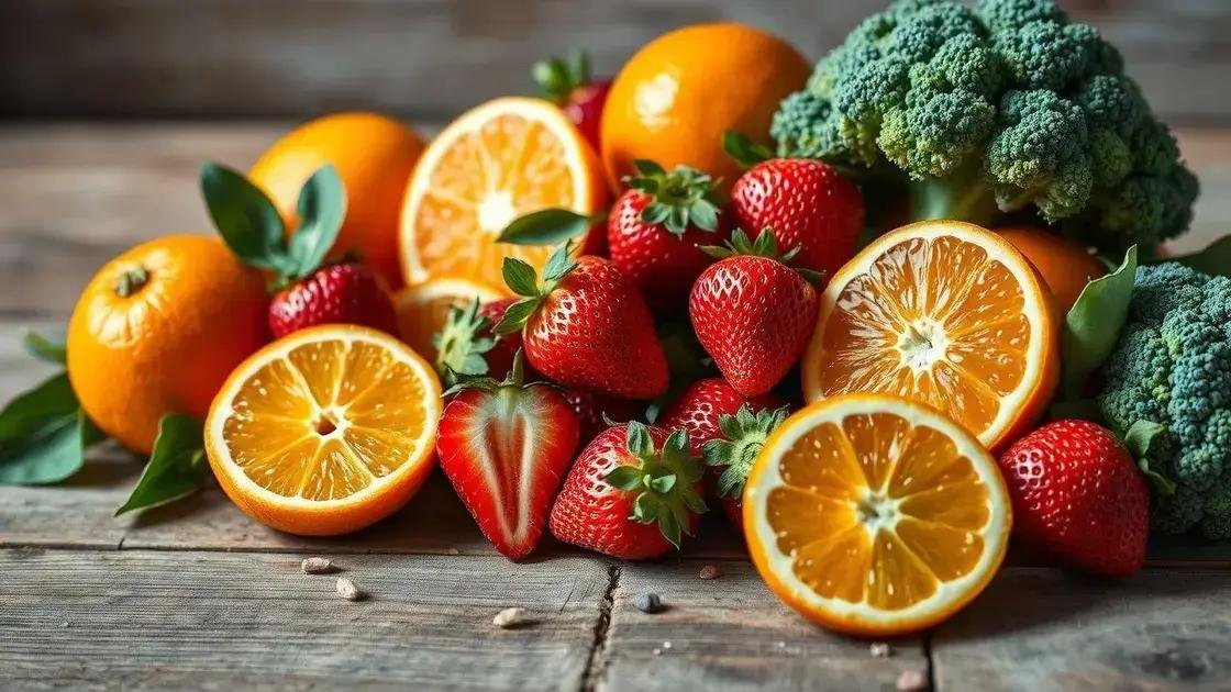 Principais benefícios da vitamina C para o sistema imunológico Principais benefícios da vitamina C para o sistema imunológico