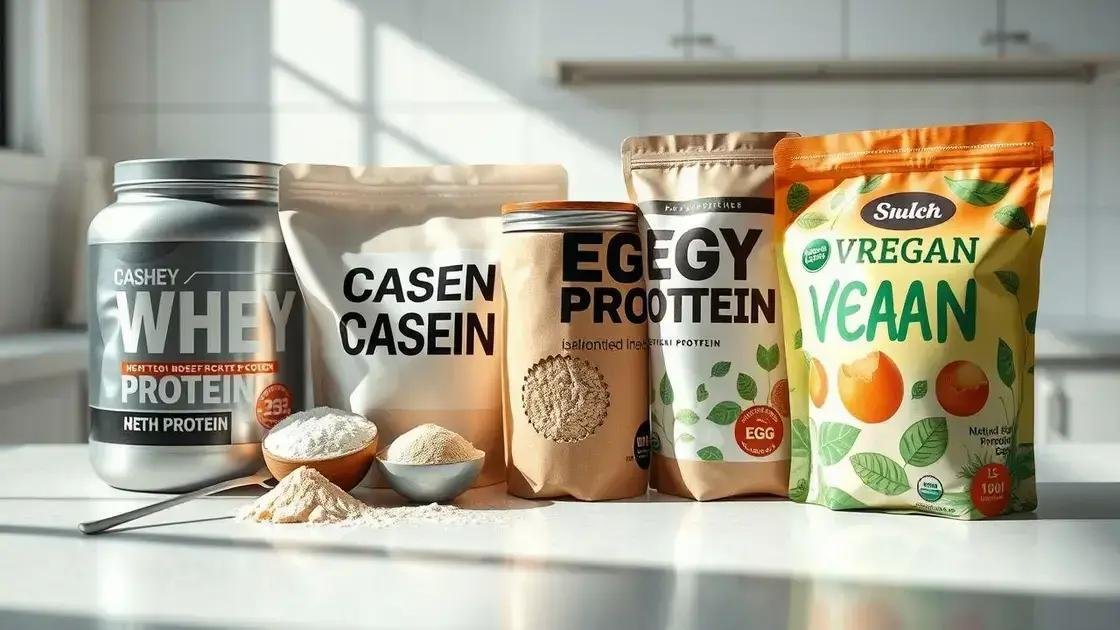 Benefícios de cada tipo de proteína em suplementos Benefícios de cada tipo de proteína em suplementos