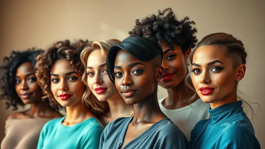 Tendências em cortes para diferentes tipos de cabelo