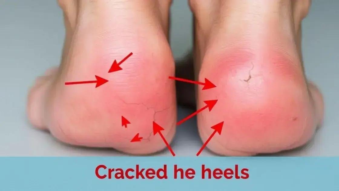 Sinais e sintomas de rachaduras nos calcanhares Sinais e sintomas de rachaduras nos calcanhares