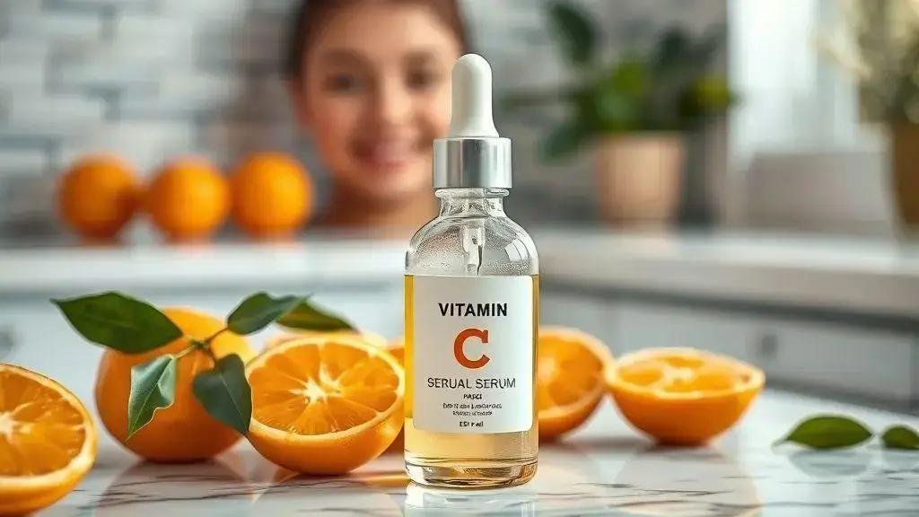 Sérum anti-idade com vitamina C: o segredo para uma pele radiante