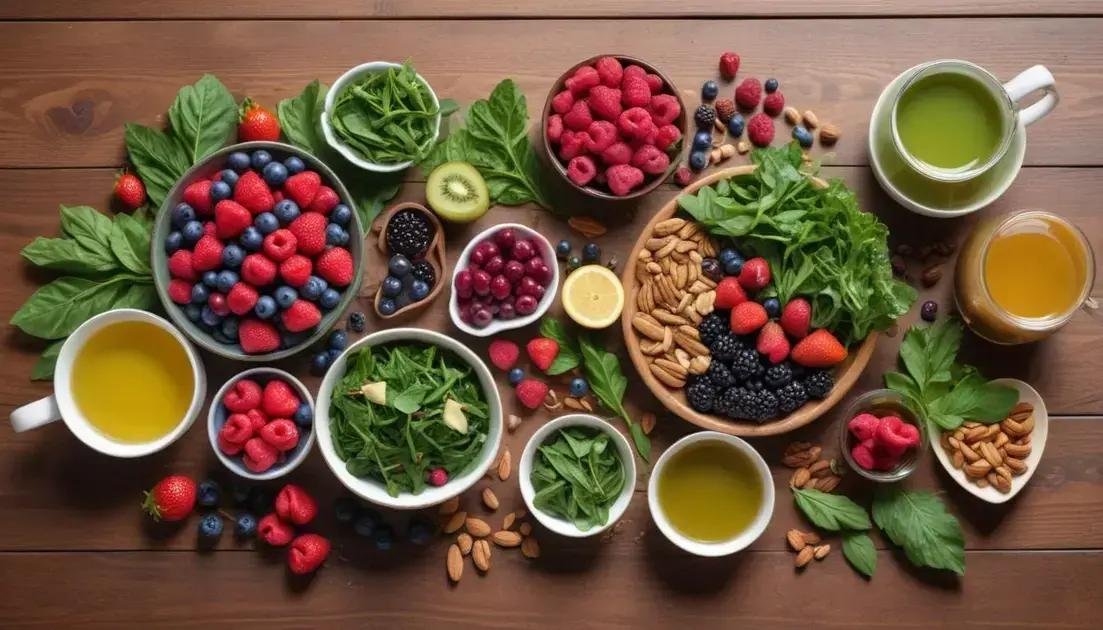 Quais alimentos são ricos em antioxidantes?