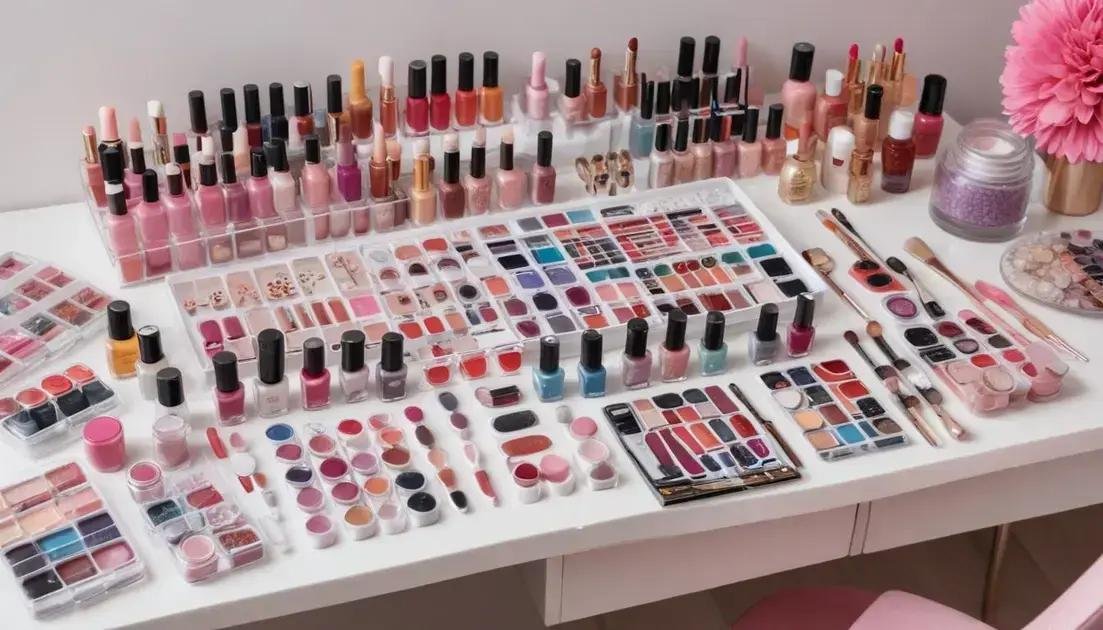 Materiais necessários para unhas decoradas