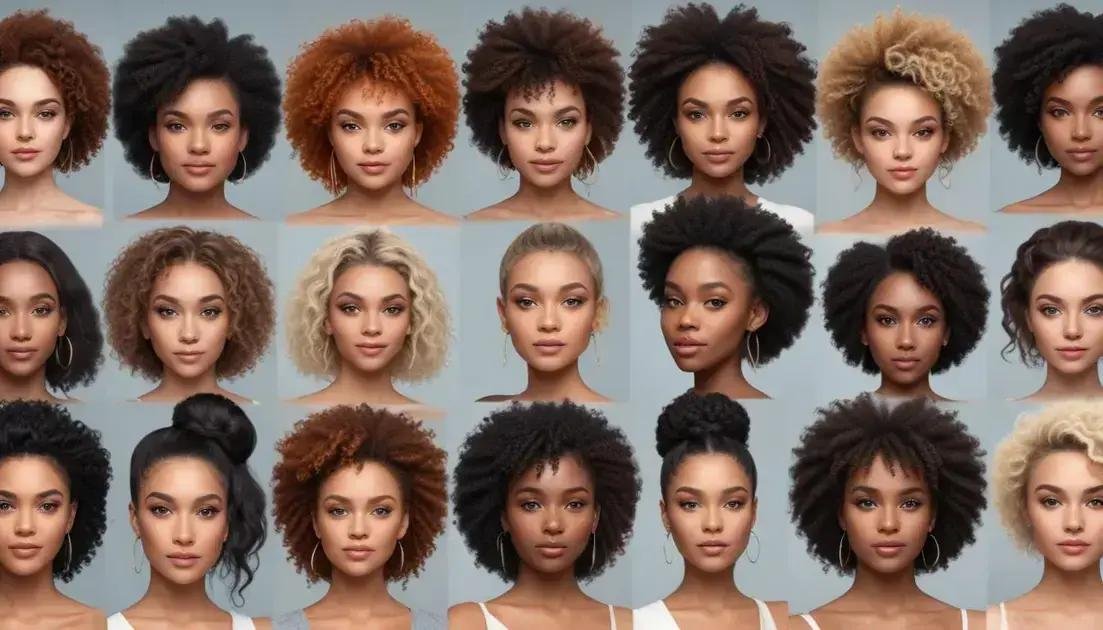 Penteados fáceis para diferentes tipos de cabelo Penteados fáceis para diferentes tipos de cabelo