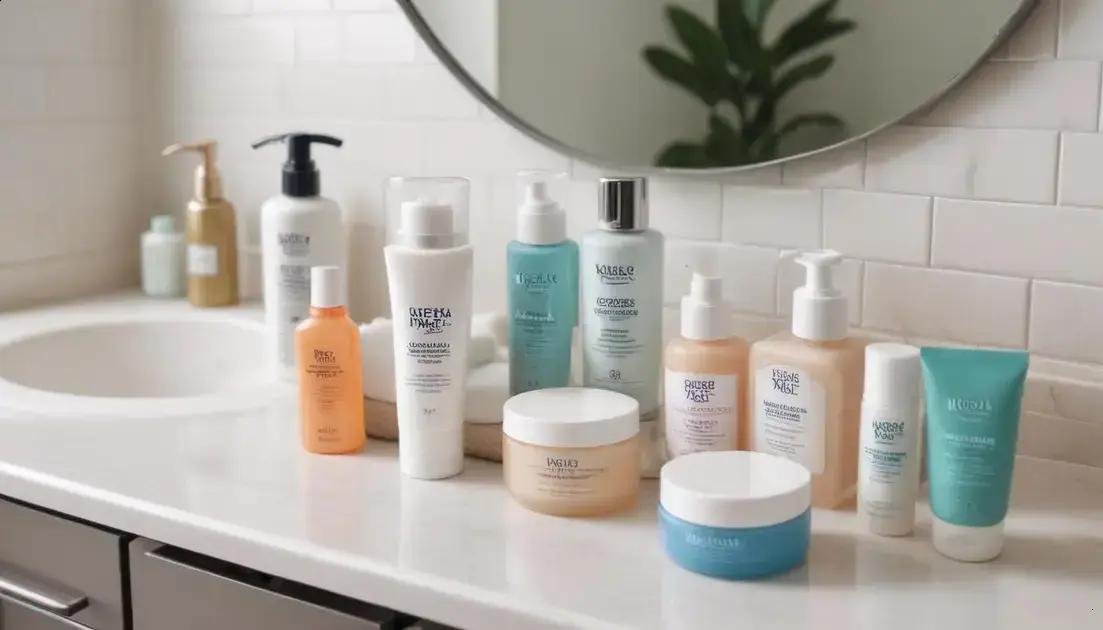 Como montar uma rotina de skincare simples e barata para todos os dias