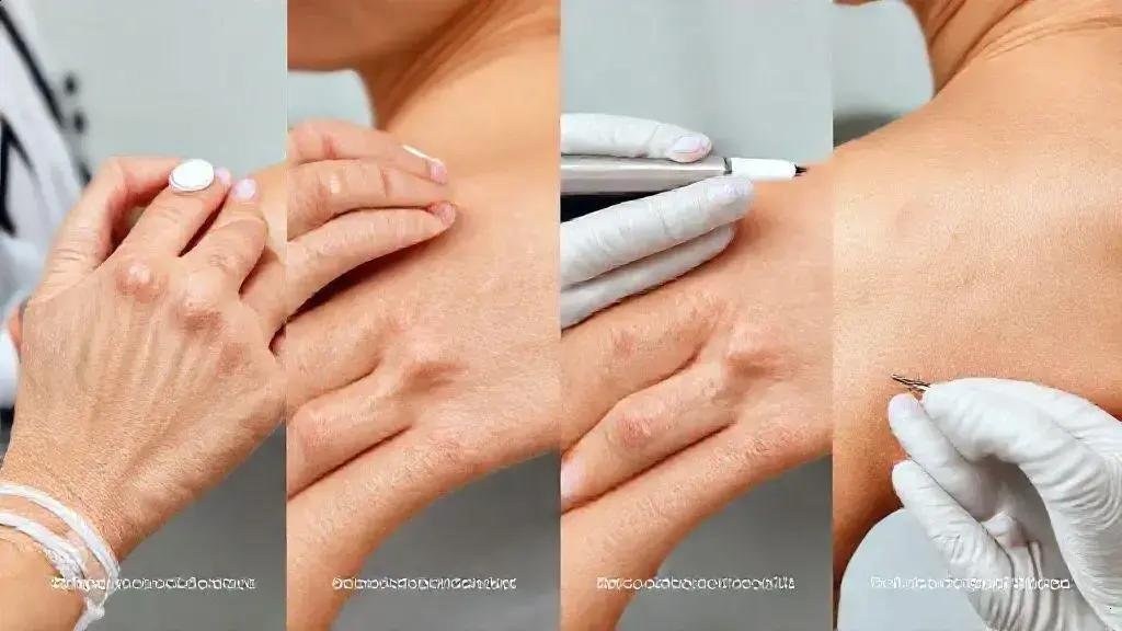 Opções de tratamento: cremes, peels, lasers e preenchimentos