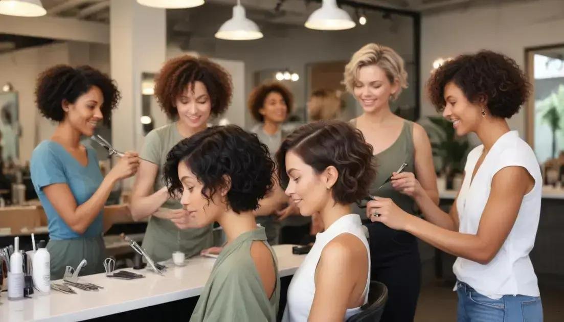 Cortes por tipo de cabelo: curtos, médios, longos e cacheados