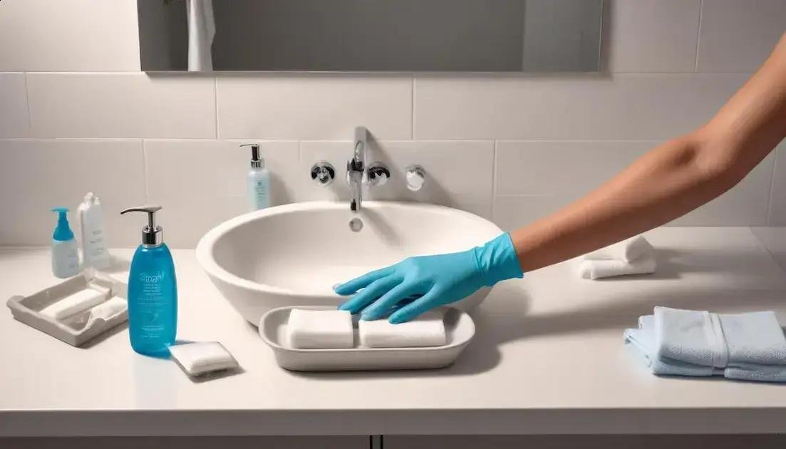 Preparação e segurança: higiene, contraindicações e testes de sensibilidade