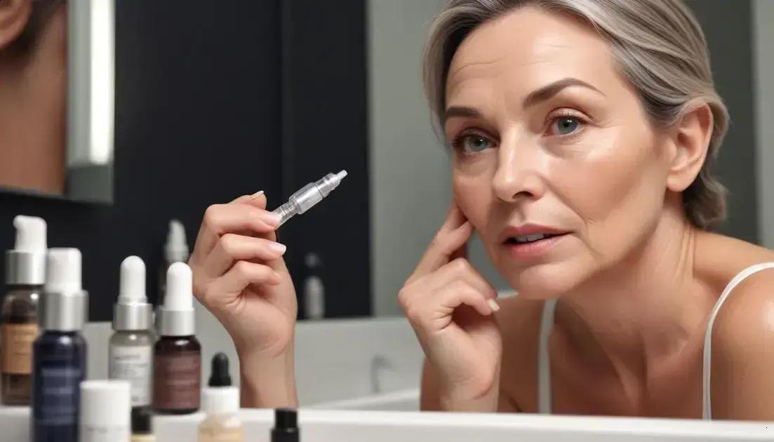 Ingredientes que realmente funcionam: retinol, peptídeos e ácido hialurônico